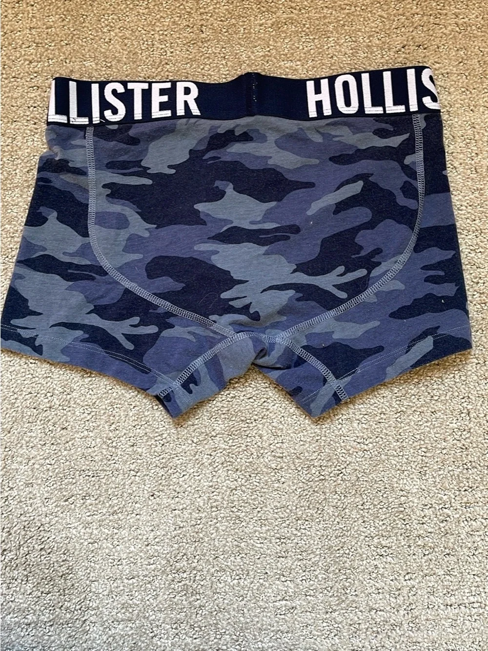 Hollister Blue Camo Men's Boxer Briefs